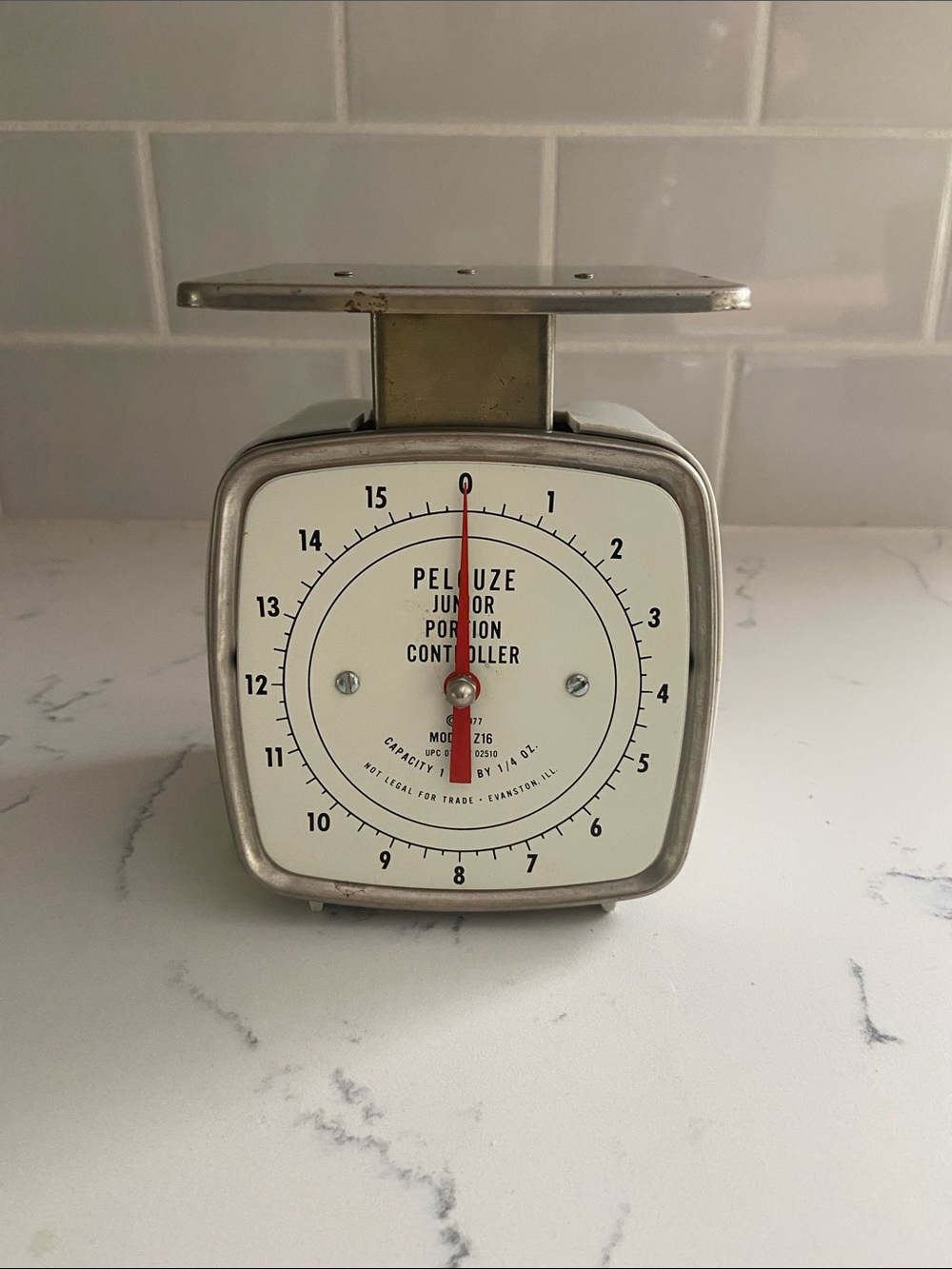 Vintage Pelouze Junior Portion Controller Scale Model Z16 1 lb